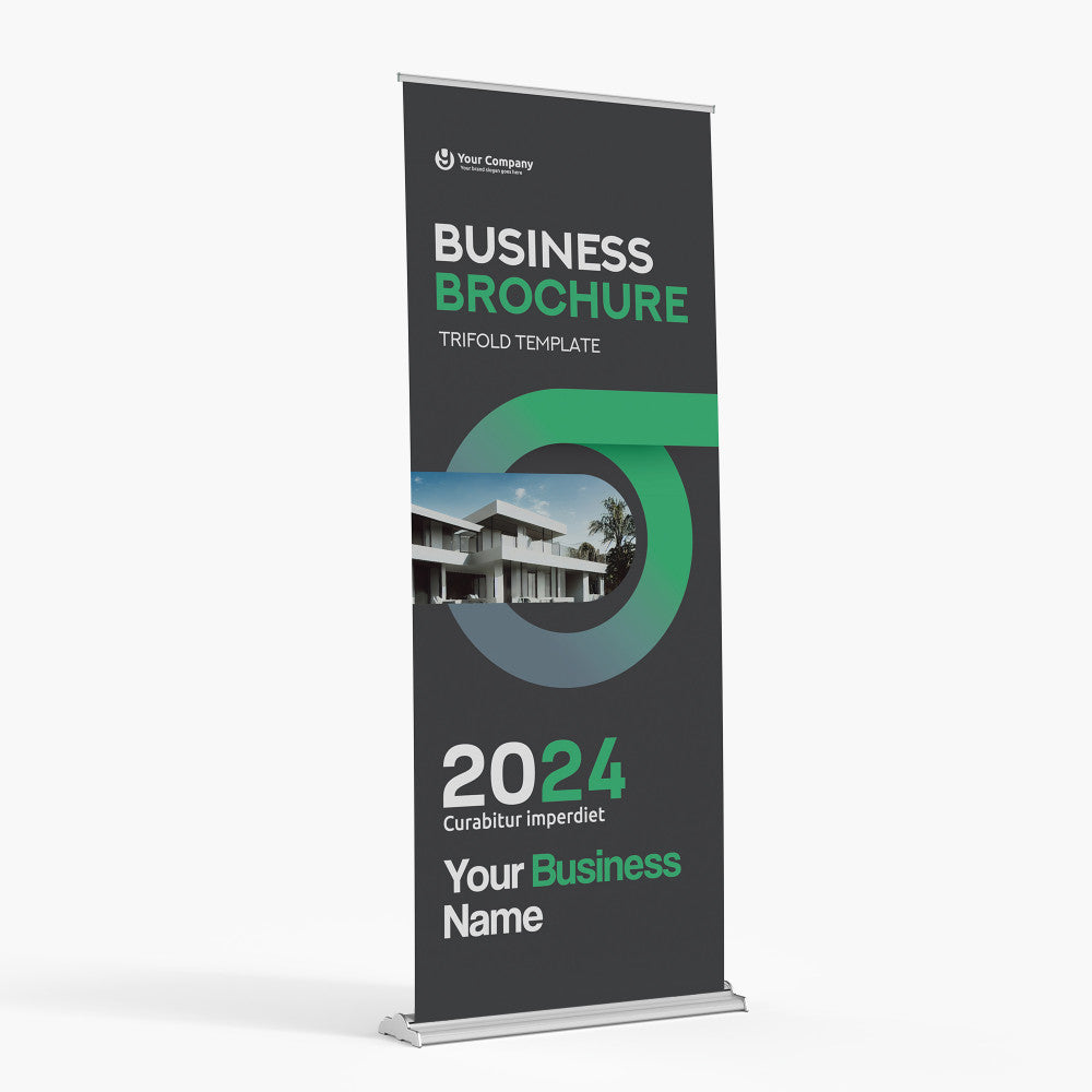 Retractable Banner Stand — Custom Printed, Trade Show Ready
