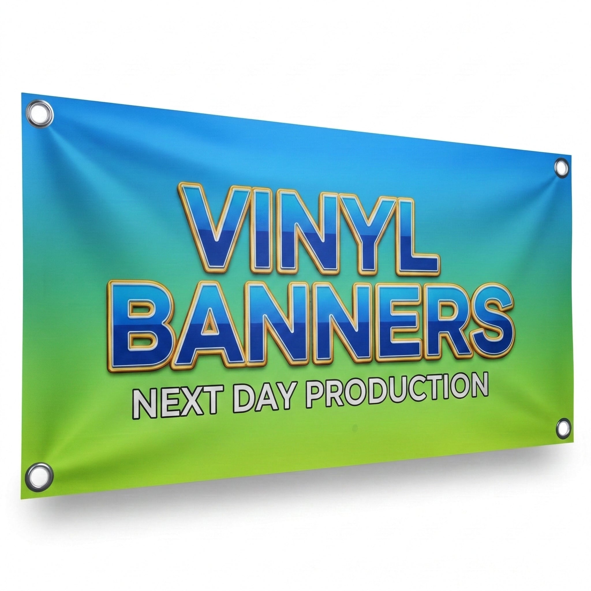 Vinyl Banner (13oz) — Custom Printed, Outdoor Durable