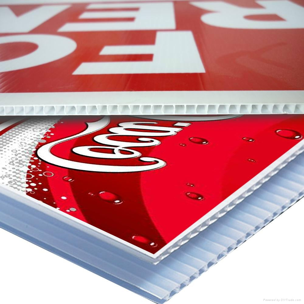 Corrugated Plastic Sign — Custom Printed, Lightweight