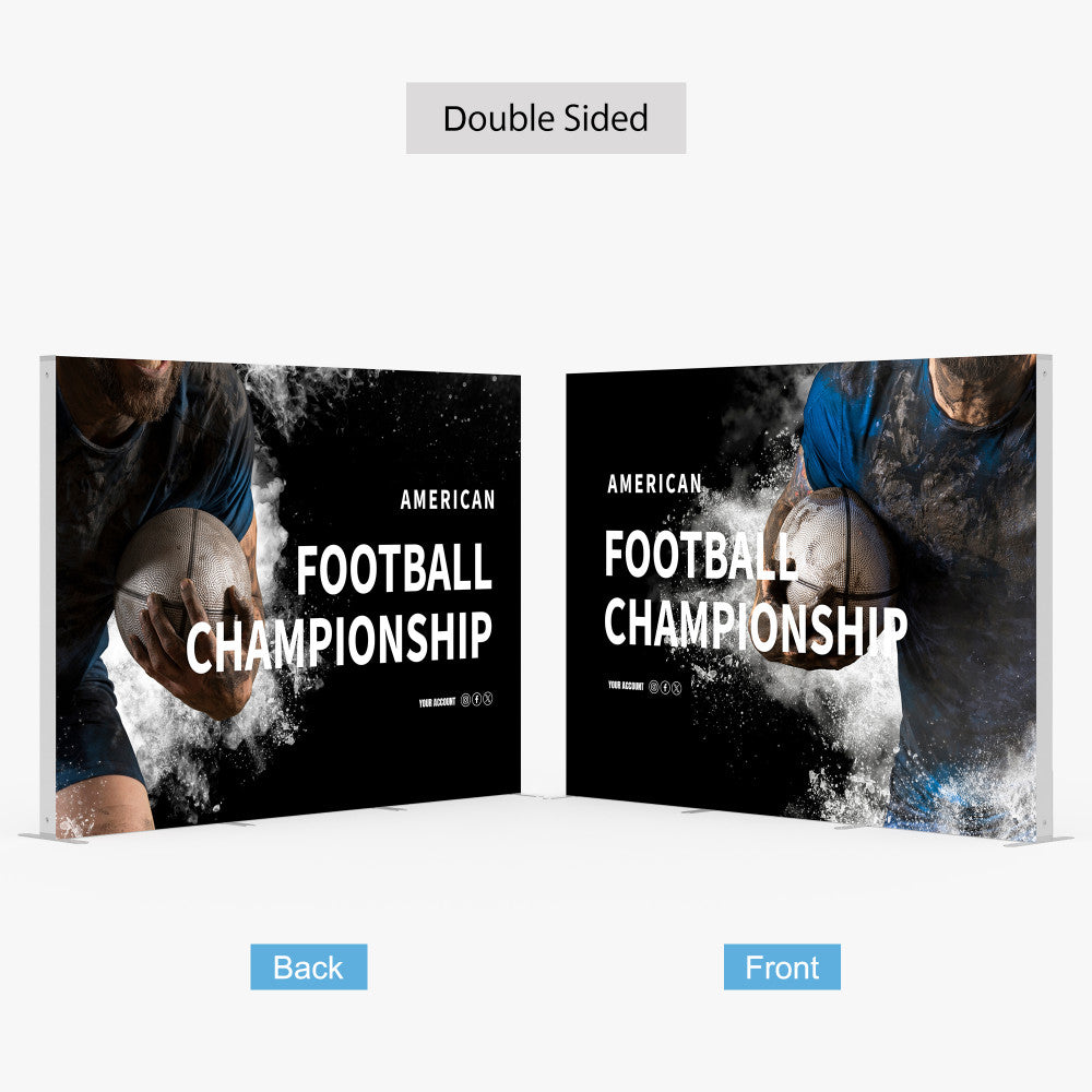 10ft SEG Backlit fabric Display