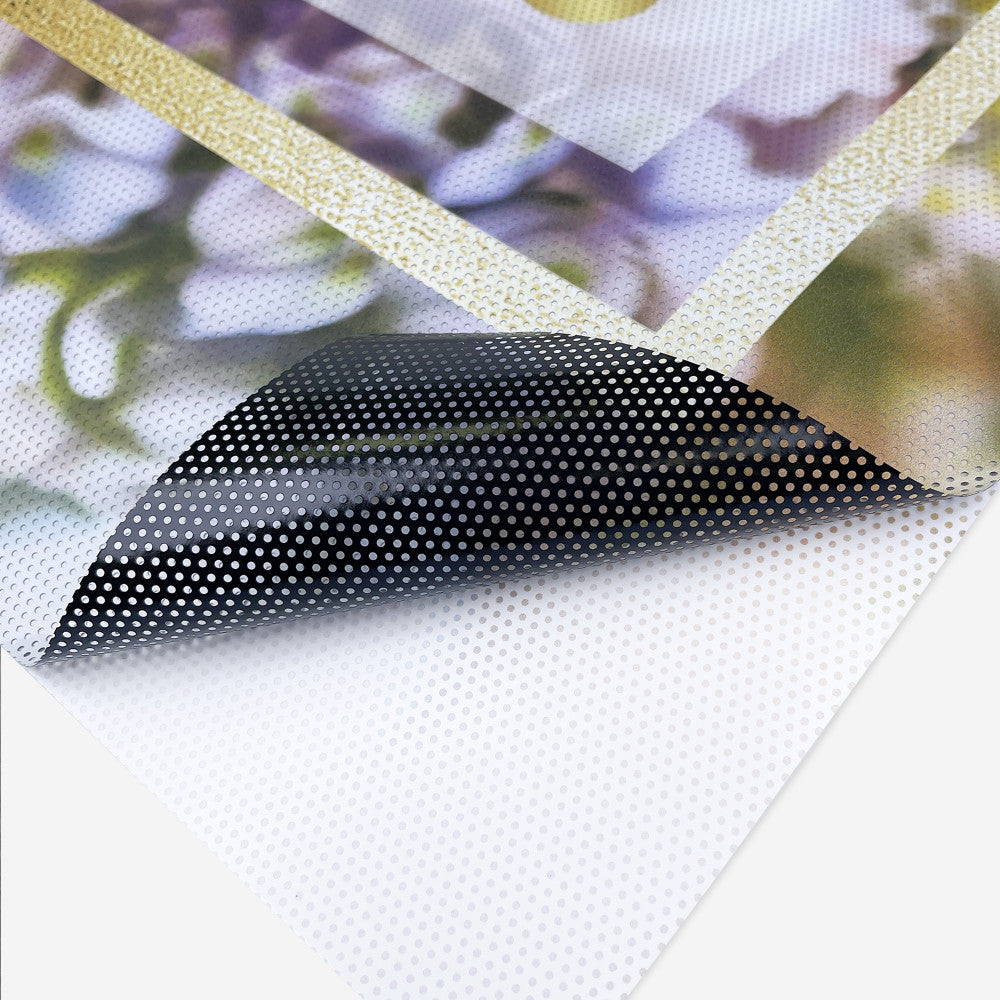 Window Perf — One Way Vision, Custom Printed